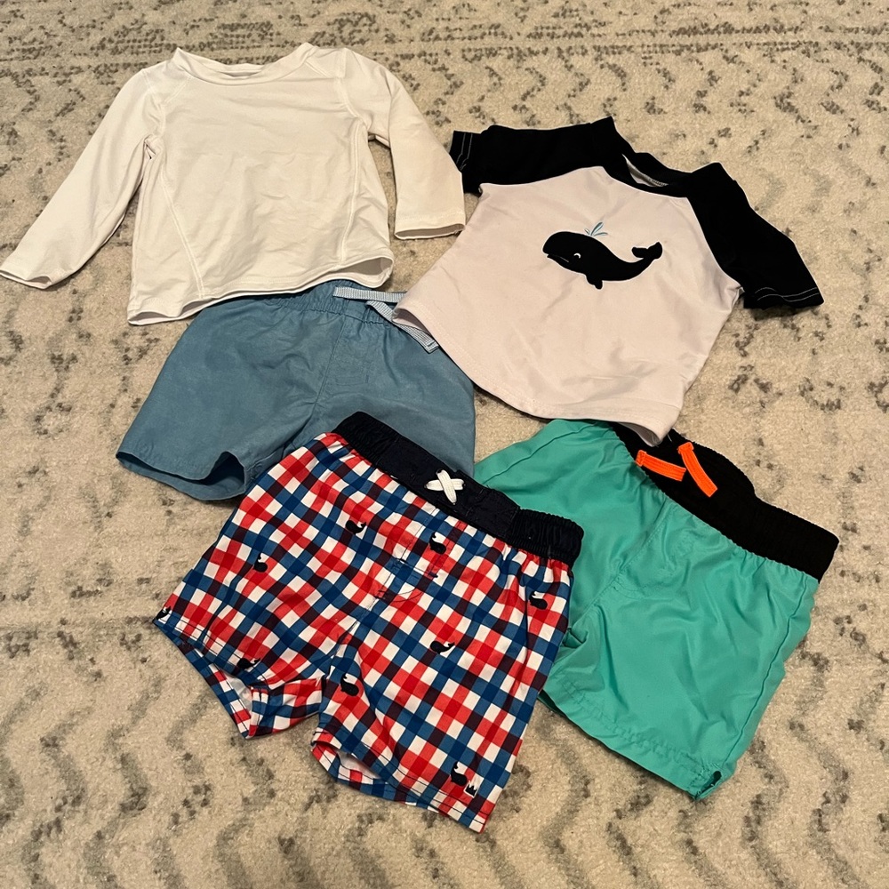 Toddler Boy Swimwear Bundle